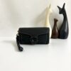 Authentic Tabby Crossbody Wristlet Bag in Signature Canvas with Gold-Tone Hardware and Chain Strap