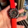 Mens watches in sports Red