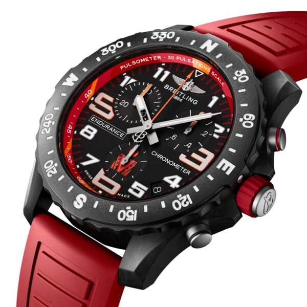 Mens watches in sports Red